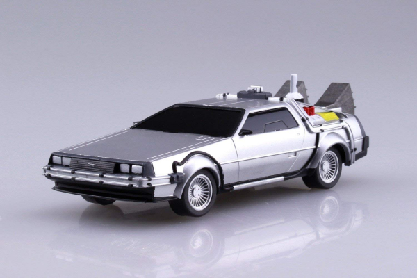 [經典再販] AOSHIMA 青島 1/43 回到未來 Back To The Future  DeLorean II 迪羅倫 迴力車 組裝模型 AOSHIMA,1/43,回到未來,Back To The Future,DeLorean II,迴力車