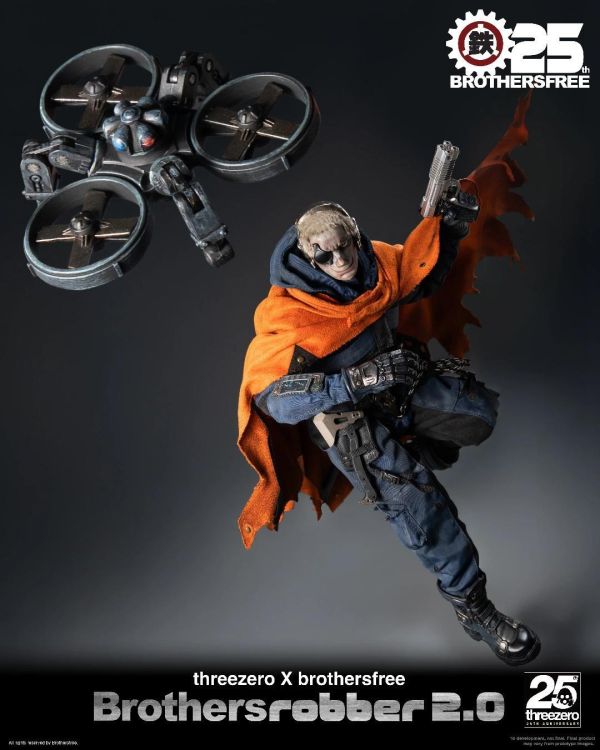 (預購) threezero 1/6 鐵人兄弟 盜俠 2.0 經典普通版 33.6cm 3Z10746W0 可動完成品 20260906 threezero 1/6 鐵人兄弟 盜俠 2.0 經典普通版 33.6cm 3Z10746W0 可動完成品