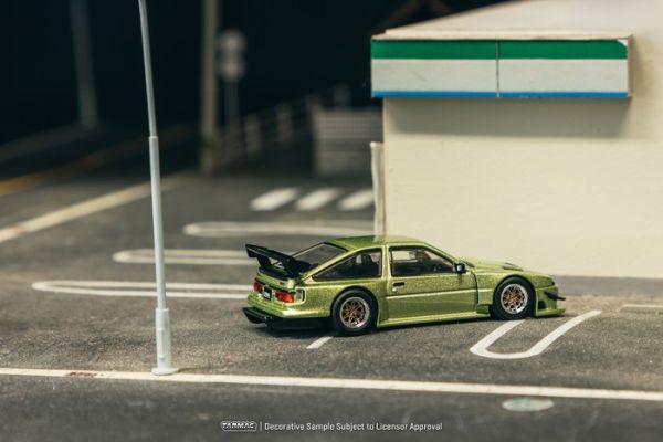 TARMAC WORKS 1/64 豐田 Toyota Sprinter Trueno AE86 Widebody Green T64G-060-GR TARMAC WORKS 1/64 豐田 Toyota Sprinter Trueno AE86 Widebody Green T64G-060-GR