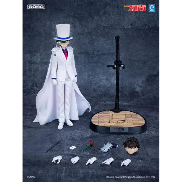 (預購) 共鳴Gong 名偵探柯南 怪盜基德 可動完成品 20260423 共鳴Gong 名偵探柯南 怪盜基德 可動完成品