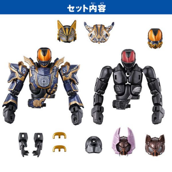 BANDAI 假面騎士 GEATS 幻想形態＆騎士頭配件套組 可動完成品 BANDAI 假面騎士 GEATS 幻想形態＆騎士頭配件套組 可動完成品
