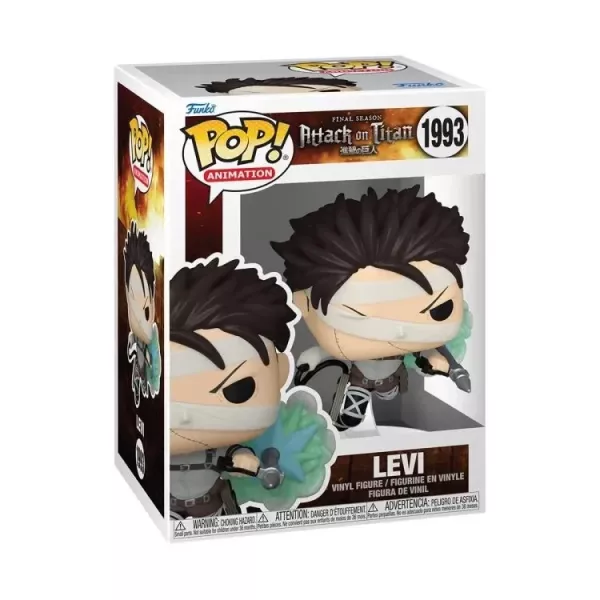FUNKO POP 進擊的巨人 兵長 里維·阿卡曼 SP-1 FUNKO POP 進擊的巨人 兵長 里維·阿卡曼 SP-1