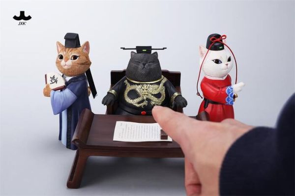 JXK 喵青天 PVC完成品 全3種 分別販售 JXK 喵青天 PVC完成品 全3種 分別販售