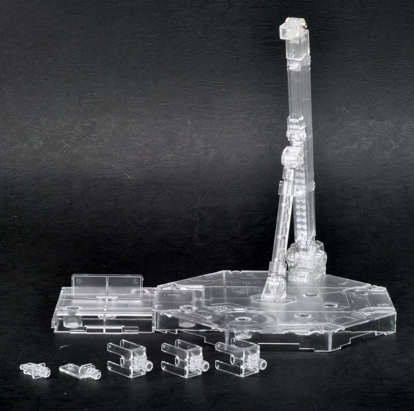 BANDAI 1/144 1/100 Action Base 1 鋼彈模型 地台型支撐架 腳架 透明色 組裝模型 BANDAI, 1/144, 1/100, Action Base 1, 鋼彈模型, 地台型,支撐架, 腳架, 透明色, 組裝模型,