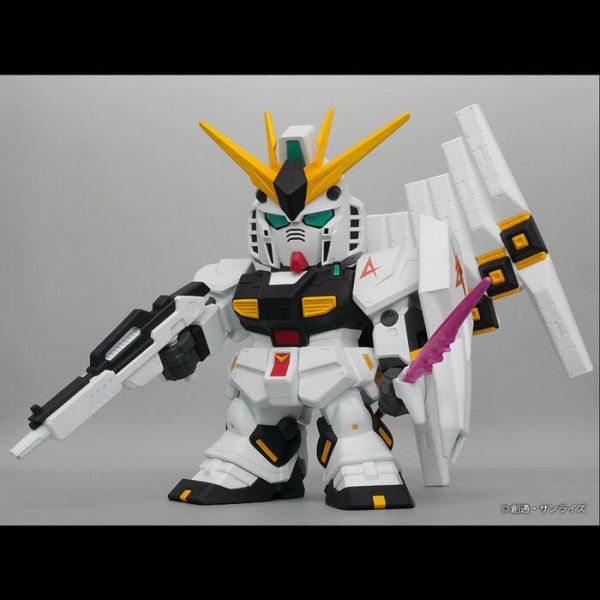 PLEX 機動戰士鋼彈 RX-93 Nu Gundam Nu鋼彈 SD鋼彈 大軟膠 PLEX 機動戰士鋼彈 RX-93 Nu Gundam Nu鋼彈 SD鋼彈 大軟膠