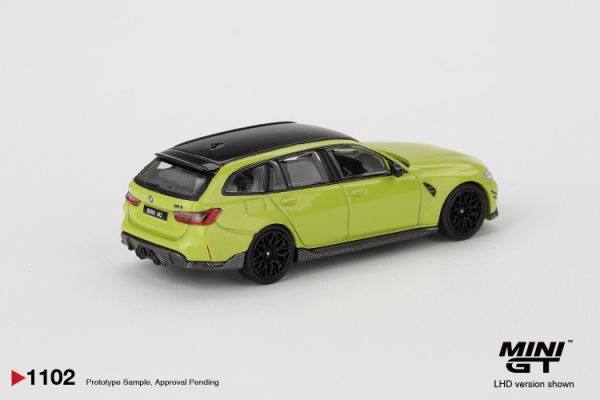 (預購) [吊卡版] MINIGT 1/64 寶馬 BMW M3 M Performance Touring Sao Paulo Yellow LHD 20251127 [吊卡版] MINIGT 1/64 寶馬 BMW M3 M Performance Touring Sao Paulo Yellow LHD