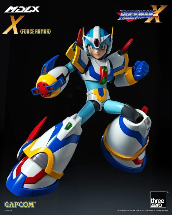 (預購) threezero MDLX X 洛克人X 洛克人 武力裝甲 12.3cm 3Z09888A0 可動完成品 20260907 threezero MDLX X 洛克人X 洛克人 武力裝甲 12.3cm 3Z09888A0 可動完成品