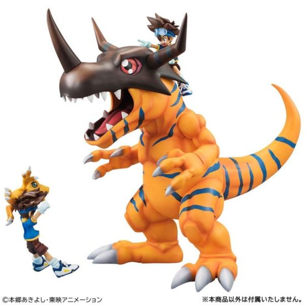 (預購) [再販] MEGAHOUSE G.E.M.數碼寶貝大冒險 暴龍獸＆八神太一 PVC完成品 20260610 [再販] MEGAHOUSE G.E.M.數碼寶貝大冒險 暴龍獸＆八神太一 PVC完成品