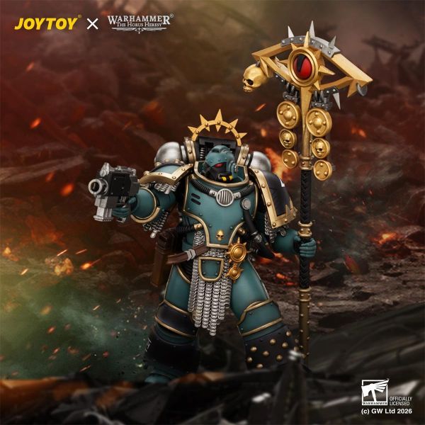 (預購) JOYTOY 1/18 戰鎚40000 荷魯斯之亂 荷魯斯之子 先驅領事傳令官 可動完成品 JT05459 20261027 JOYTOY 1/18 戰鎚40000 荷魯斯之亂 荷魯斯之子 先驅領事傳令官 可動完成品 JT05459