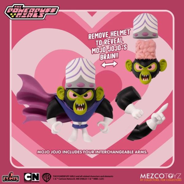 (預購) MEZCO TOYZ 5 Points 飛天小女警 泡泡 花花 毛毛 魔人啾啾 4入套組 3.75吋 可動完成品 20251207 MEZCO TOYZ 5 Points 飛天小女警 泡泡 花花 毛毛 魔人啾啾 4入套組 3.75吋 可動完成品