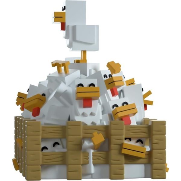 (預購) Youtooz Minecraft 雞 Chickens 3.6吋 搪膠公仔 (預購) Youtooz Minecraft 雞 Chickens 3.6吋 搪膠公仔