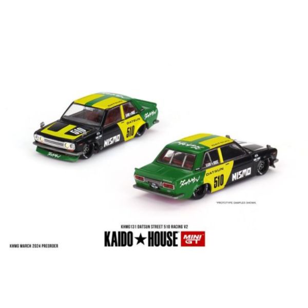KAIDO HOUSE x MINIGT 1/64 達特桑 Datsun Street 510 Racing V2 KAIDO HOUSE x MINIGT 1/64 達特桑 Datsun Street 510 Racing V2