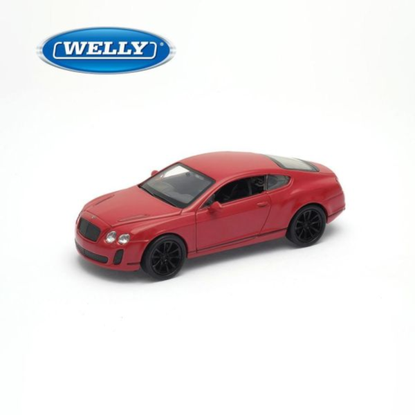 (預購) WELLY 4.75吋 賓利 Bentley Continental Supersports 跑車模型 43623CW(紅色) 20260915 WELLY 4.75吋 賓利 Bentley Continental Supersports 跑車模型 43623CW(紅色)