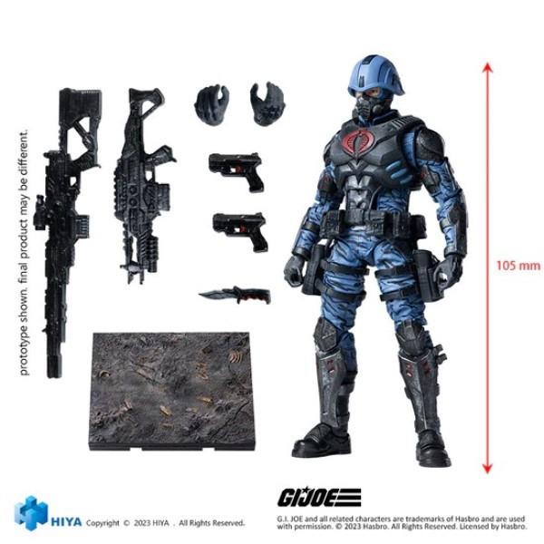 Hiya Toys 1/18 G.I.Joe 特種部隊 眼鏡蛇士兵 可動完成品 Hiya Toys 1/18 G.I.Joe 特種部隊 眼鏡蛇士兵 可動完成品