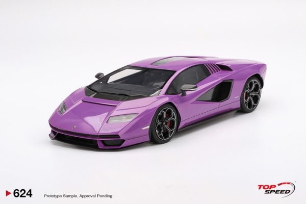 TOP SPEED 1/18 藍寶堅尼 Lamborghini LPI 800-4 Viola 30th TS0624 TOP SPEED 1/18 藍寶堅尼 Lamborghini LPI 800-4 Viola 30th TS0624