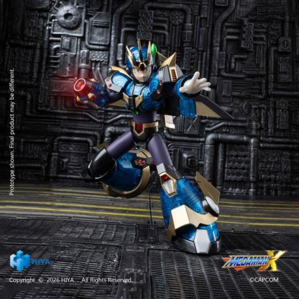(預購) Hiya Toys E.B.S. 15.5cm 洛克人X系列 艾克斯 究極裝甲ver. 可動完成品 EBM0383 20260924 Hiya Toys E.B.S. 15.5cm 洛克人X系列 艾克斯 究極裝甲ver. 可動完成品 EBM0383