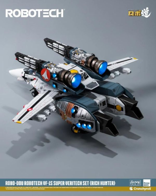(預購) threezero ROBO-DOU 超時空要塞 VF-1S 變形戰鬥機超級裝甲套裝 RICK HUNTER 20.3cm 3Z03076W0 20260614 threezero ROBO-DOU 超時空要塞 VF-1S 變形戰鬥機超級裝甲套裝 RICK HUNTER 20.3cm 3Z03076W0