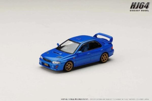 (預購) Hobby JAPAN 1/64 本田 SUBARU IMPREZA WRX Type RA STi Ver.Ⅵ Limited 1999 SONIC BLUE MICA HJ646013BBL 20260709 Hobby JAPAN 1/64 本田 SUBARU IMPREZA WRX Type RA STi Ver.Ⅵ Limited 1999 SONIC BLUE MICA HJ646013BBL