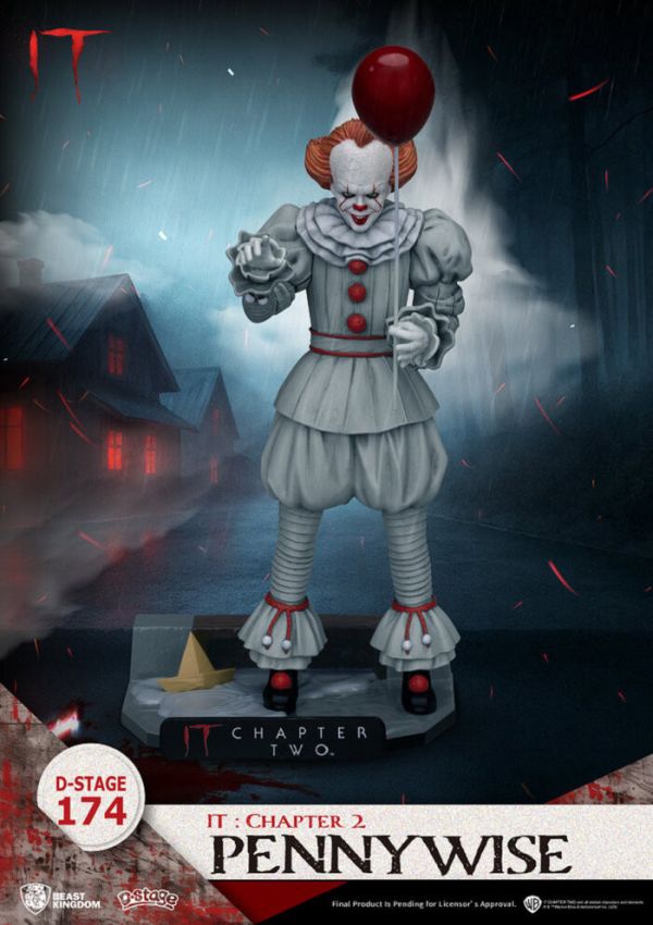 野獸國 Beast Kingdom 牠：第二章 潘尼懷斯 Pennywise DS-174 靜態完成品 野獸國 Beast Kingdom 牠：第二章 潘尼懷斯 Pennywise DS-174 靜態完成品