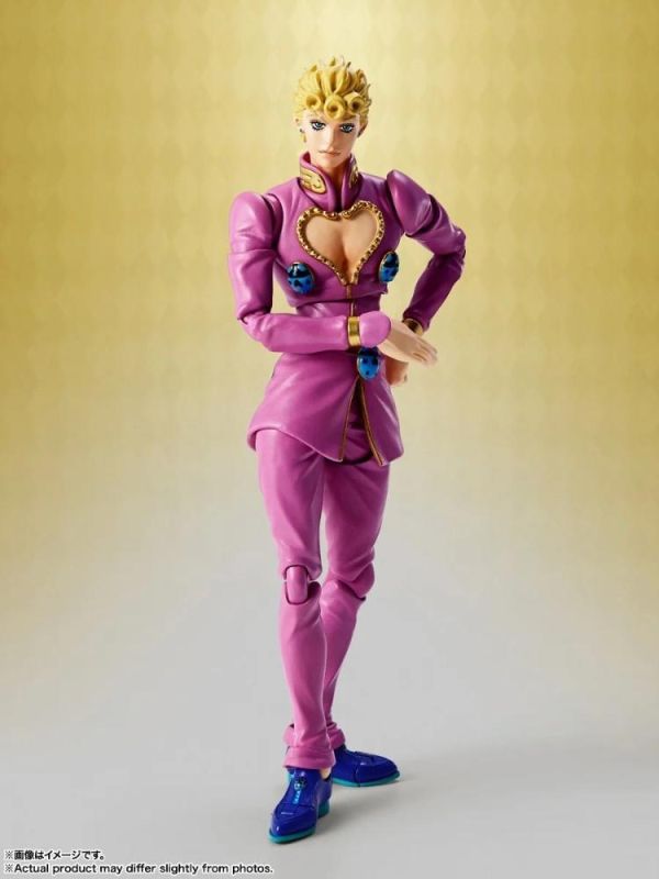 (預購) BANDAI S.H.Figuarts SHF JoJo的奇妙冒險第五部黃金之風 喬魯諾·喬巴拿 可動完成品 20260510 BANDAI S.H.Figuarts SHF JoJo的奇妙冒險第五部黃金之風 喬魯諾·喬巴拿 可動完成品