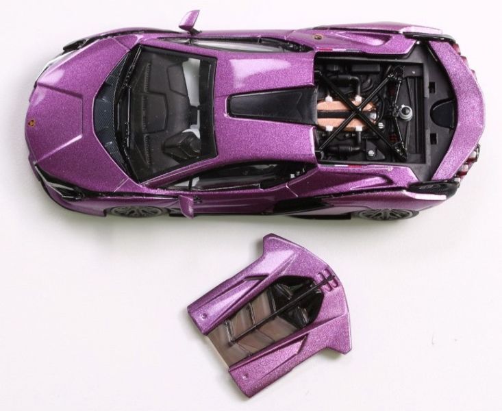 HH 1/64 超跑系列 HS001-06 藍寶堅尼 LAMBORGHINI SIAN FKP 37 (Viola 30th) 油電牛王紫羅蘭色 HH 1/64 超跑系列 HS001-06 藍寶堅尼 LAMBORGHINI SIAN FKP 37 (Viola 30th) 油電牛王紫羅蘭色