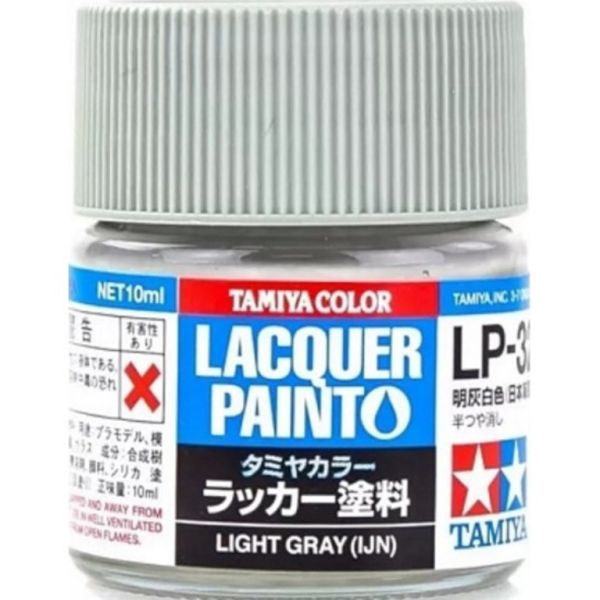 TAMIYA 田宮模型 硝基漆 LP-032 明灰白色消光 TAMIYA,田宮模型,硝基漆,LP-032,明灰白色消光,