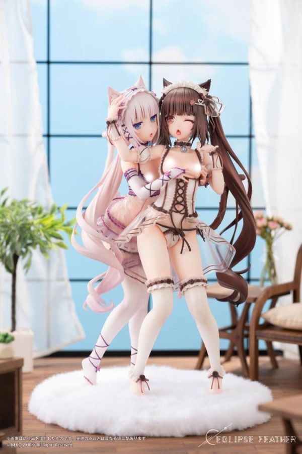 (預購) [標準版] [18禁商品] EclipseFeather 1/6 貓娘樂園 巧克力與香草 午後的甜蜜嬉戲 Ver. PVC完成品 20260428 [標準版] [18禁商品] EclipseFeather 1/6 貓娘樂園 巧克力與香草 午後的甜蜜嬉戲 Ver. PVC完成品