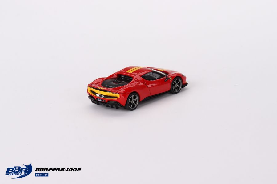 BBR Models 1/64 法拉利 Ferrari 296 GTB Assetto Fiorano Rosso Corsa 經典紅黃 BBR Models 1/64 法拉利 Ferrari 296 GTB Assetto Fiorano Rosso Corsa 經典紅黃