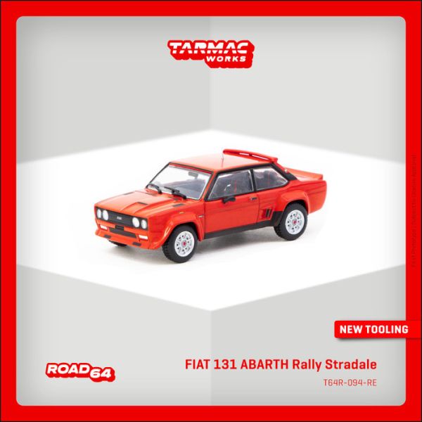 TARMAC WORKS 1/64 飛雅特 FIAT 131 ABARTH Rally Stradale Red T64R-094-RE TARMAC WORKS 1/64 飛雅特 FIAT 131 ABARTH Rally Stradale Red T64R-094-RE