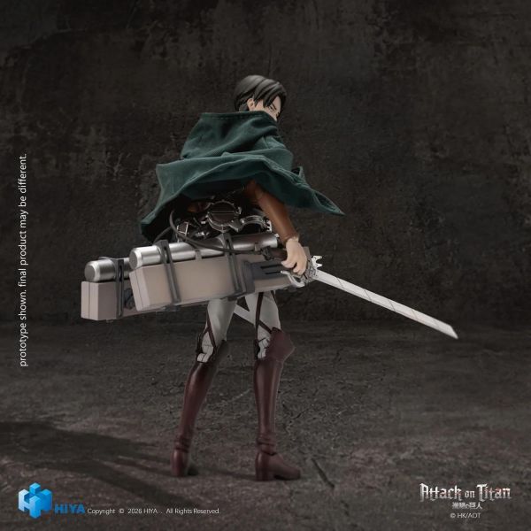 (預購) Hiya E.B.S. 1/12 進擊的巨人1~3季 里維·阿卡曼 EBA0449 可動完成品 20261221 Hiya E.B.S. 1/12 進擊的巨人1~3季 里維·阿卡曼 EBA0449 可動完成品