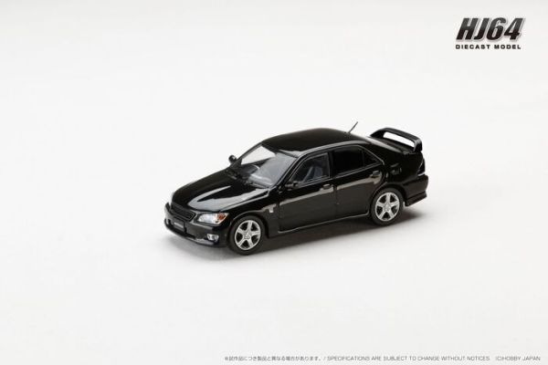 Hobby JAPAN 1/64 豐田 Toyota ALTEZZA RS200 (E10) 1998 Genuine Option Parts 黑 HJ642080BBK Hobby JAPAN 1/64 豐田 Toyota ALTEZZA RS200 (E10) 1998 Genuine Option Parts 黑 HJ642080BBK
