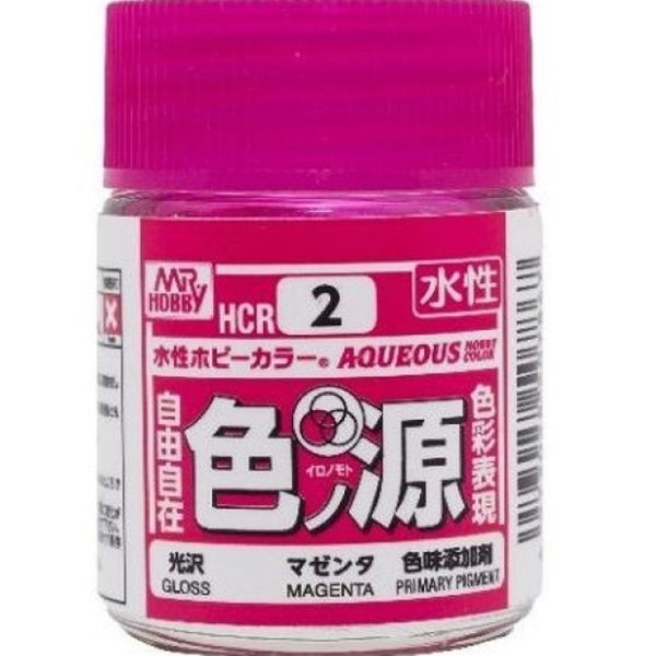 GSI 郡氏 水性漆 HCR-002 三原色 洋紅色 MAGENTA GSI,郡氏,水性漆,HCR-002,三原色,洋紅色,MAGENTA,
