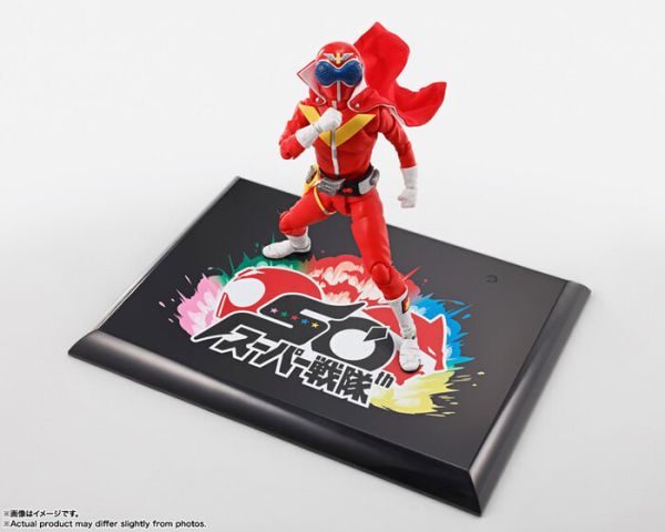 [初回限定] BANDAI S.H.Figuarts SHF 真骨雕製法 秘密戰隊五連者 赤連者 可動完成品 [初回限定] BANDAI S.H.Figuarts SHF 真骨雕製法 秘密戰隊五連者 赤連者 可動完成品