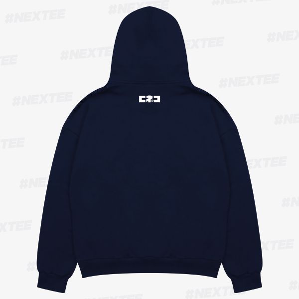 NEXTEE KONEKO 魔神喵 帽T 藍色 NEXTEE KONEKO 魔神喵 帽T 藍色