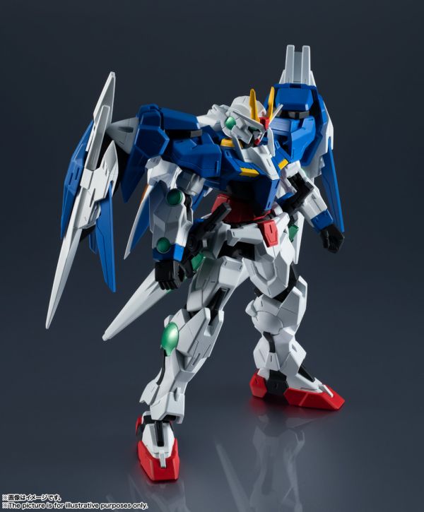 BANDAI GUNDAM UNIVERSE 機動戰士鋼彈00 GN-0000＋GNR-010 00 RAISER BANDAI GUNDAM UNIVERSE 機動戰士鋼彈00 GN-0000＋GNR-010 00 RAISER