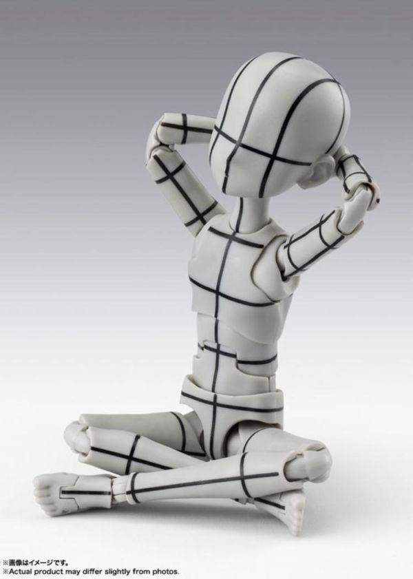 (預購) BANDAI S.H.Figuarts SHF 男性素體-杉森建-線框- (Gray) 可動完成品 20260414 BANDAI S.H.Figuarts SHF 男性素體-杉森建-線框- (Gray) 可動完成品