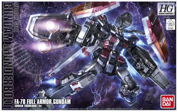 BANDAI 1/144 HGTB 全裝甲型鋼彈 動畫配色 機動戰士鋼彈 雷霆宙域 組裝模型 
