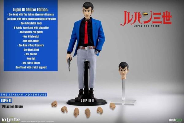 [標準版] [豪華版] Infinite 1/6 魯邦三世 義大利遊戲 魯邦 可動完成品 分別販售 [標準版] [豪華版] Infinite 1/6 魯邦三世 義大利遊戲 魯邦 可動完成品 分別販售
