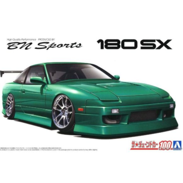 (預購) AOSHIMA 青島 1/24 改裝#100 日產 BN Sports RPS13 180SX '96 Ver.2 20260609 AOSHIMA 青島 1/24 改裝#100 日產 BN Sports RPS13 180SX '96 Ver.2
