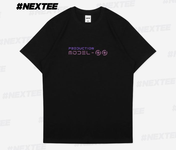 NEXTee 翻轉模玩系列 試作00號 短袖T恤 黑色 NEXTee 翻轉模玩系列 試作00號 短袖T恤 黑色