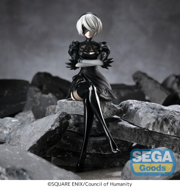 SEGA 景品 尼爾 NieR:Automata Ver1.1a PM坐姿公仔 2B SEGA 景品 尼爾 NieR:Automata Ver1.1a PM坐姿公仔 2B