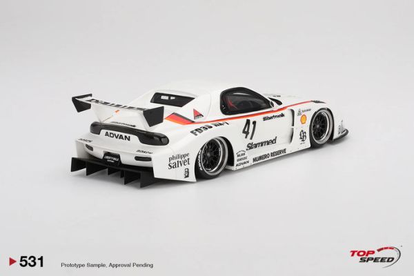 TOPSPEED 1/18 MAZDA RX-7 LB-Super Silhouette #41 Numero Reserve LBWK 馬自達 寬體式樣 TS0531 TOPSPEED 1/18 MAZDA RX-7 LB-Super Silhouette #41 Numero Reserve LBWK 馬自達 寬體式樣 TS0531