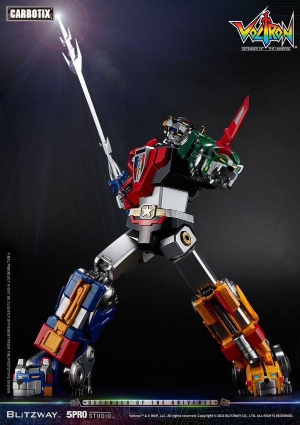 [再販] Blitzway × 5PRO STUDIO CARBOTIX Voltron 五獅合體 百獸王 聖戰士 可動完成品 Blitzway × 5PRO STUDIO,CARBOTIX Voltron,五獅合體 百獸王,聖戰士,可動完成品,