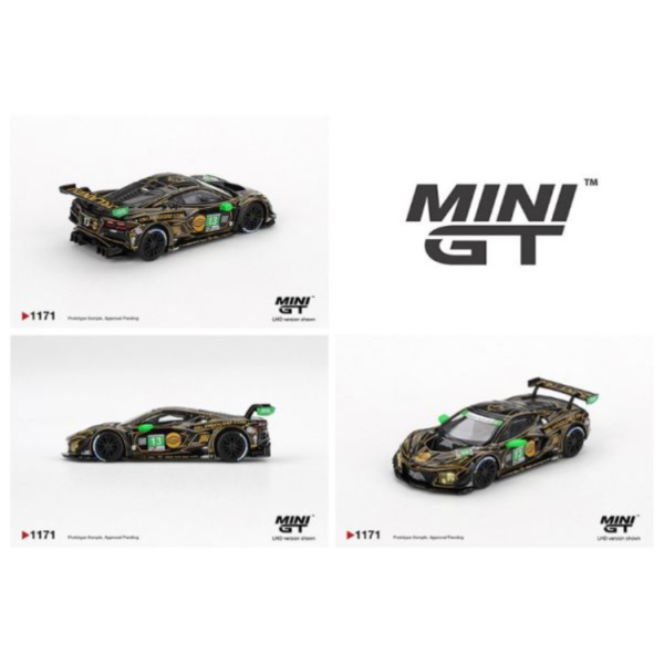 (預購) [吊卡版] MINIGT 1/64 雪佛蘭 Chevrolet Corvette Z06 GT3.R #13 AWA 2025 IMSA Daytona 24 Hrs MGT01171-BL 20251211 [吊卡版] MINIGT 1/64 雪佛蘭 Chevrolet Corvette Z06 GT3.R #13 AWA 2025 IMSA Daytona 24 Hrs MGT01171-BL