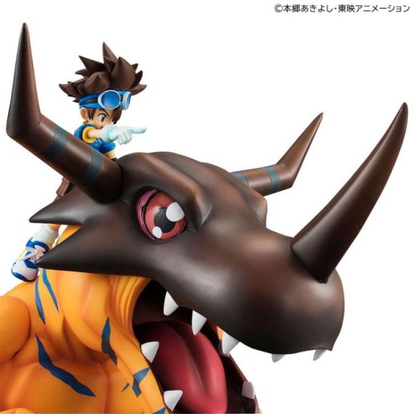 (預購) [再販] MEGAHOUSE G.E.M.數碼寶貝大冒險 暴龍獸＆八神太一 PVC完成品 20260610 [再販] MEGAHOUSE G.E.M.數碼寶貝大冒險 暴龍獸＆八神太一 PVC完成品
