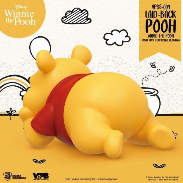 (預購) 野獸國 小熊維尼系列 小型搪膠存錢筒 悠閒維尼款 VPBS-009 20260202 野獸國 小熊維尼系列 小型搪膠存錢筒 悠閒維尼款 VPBS-009