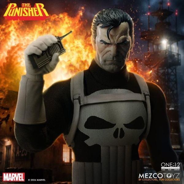 (預購) MEZCO TOYZ One:12 Collective 漫威 制裁者 約17cm 可動完成品 20260708 MEZCO TOYZ One:12 Collective 漫威 制裁者 約17cm 可動完成品