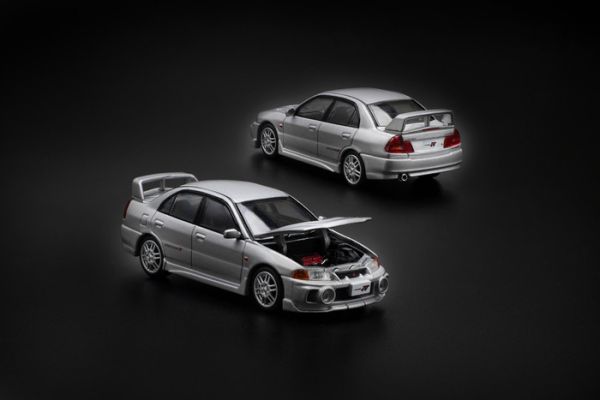 POP RACE 1/64 三菱 MITSUBISHI LANCER EVOLUTION IV EVO4代 鋼鐵銀 PR640140 POP RACE 1/64 三菱 MITSUBISHI LANCER EVOLUTION IV EVO4代 鋼鐵銀 PR640140