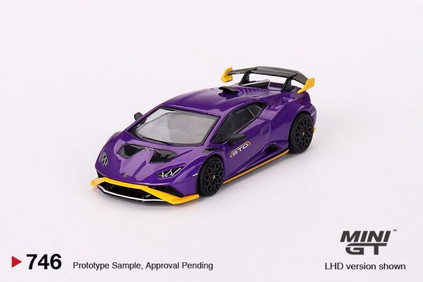 MINIGT 1/64 藍寶堅尼 Lamborghini Huracán STO Viola Pasifae 金屬紫 左駕 MINIGT 1/64 藍寶堅尼 Lamborghini Huracán STO Viola Pasifae 金屬紫 左駕