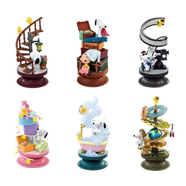 (預購) Re-MeNT 盒玩 史努比 Spiral Diorama 全6種 一中盒6入販售 20251119 Re-MeNT 盒玩 史努比 Spiral Diorama 全6種 一中盒6入販售